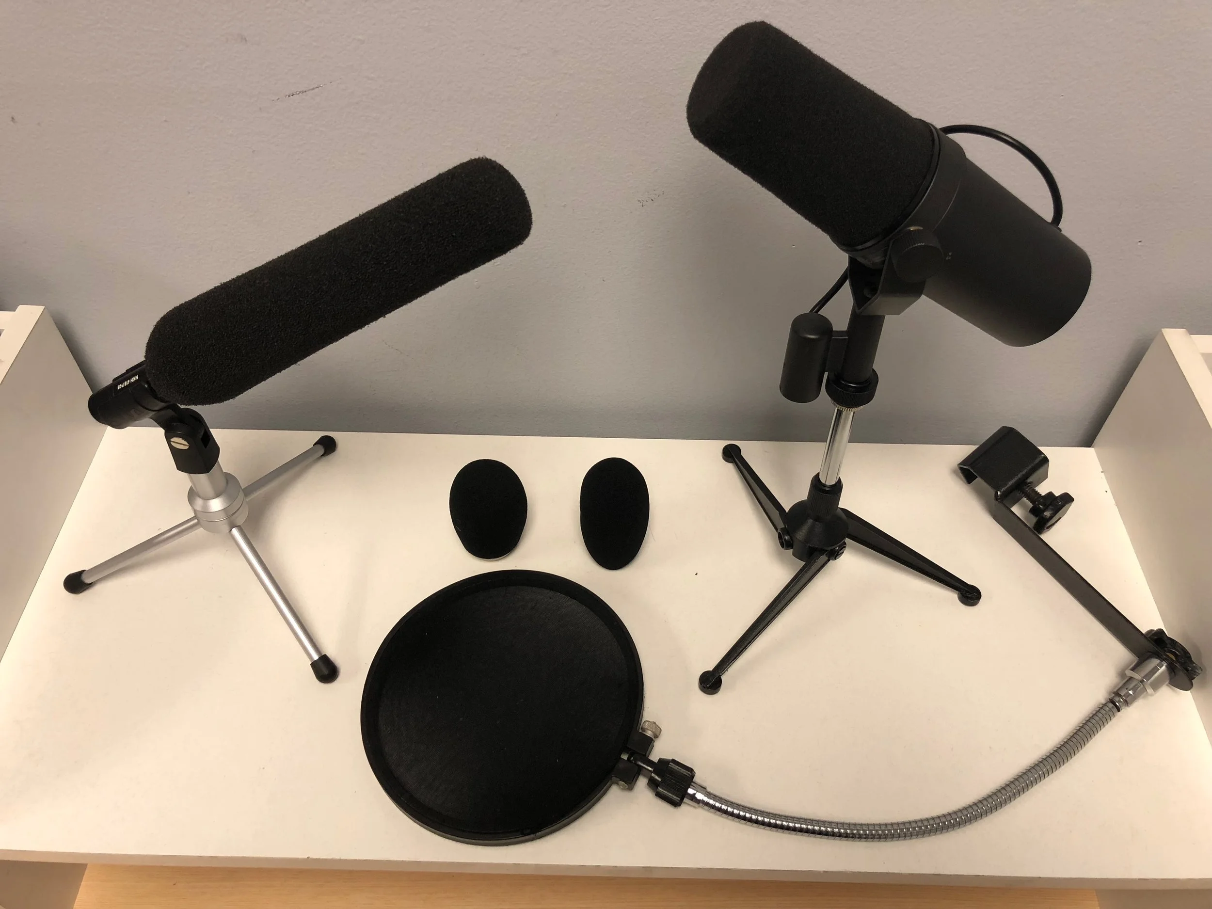 Pop Filter/Mic Technique?