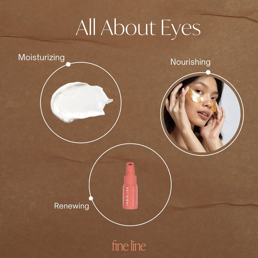 👀 all about eyes! Some brand education content we made for our favorite Fine Line!