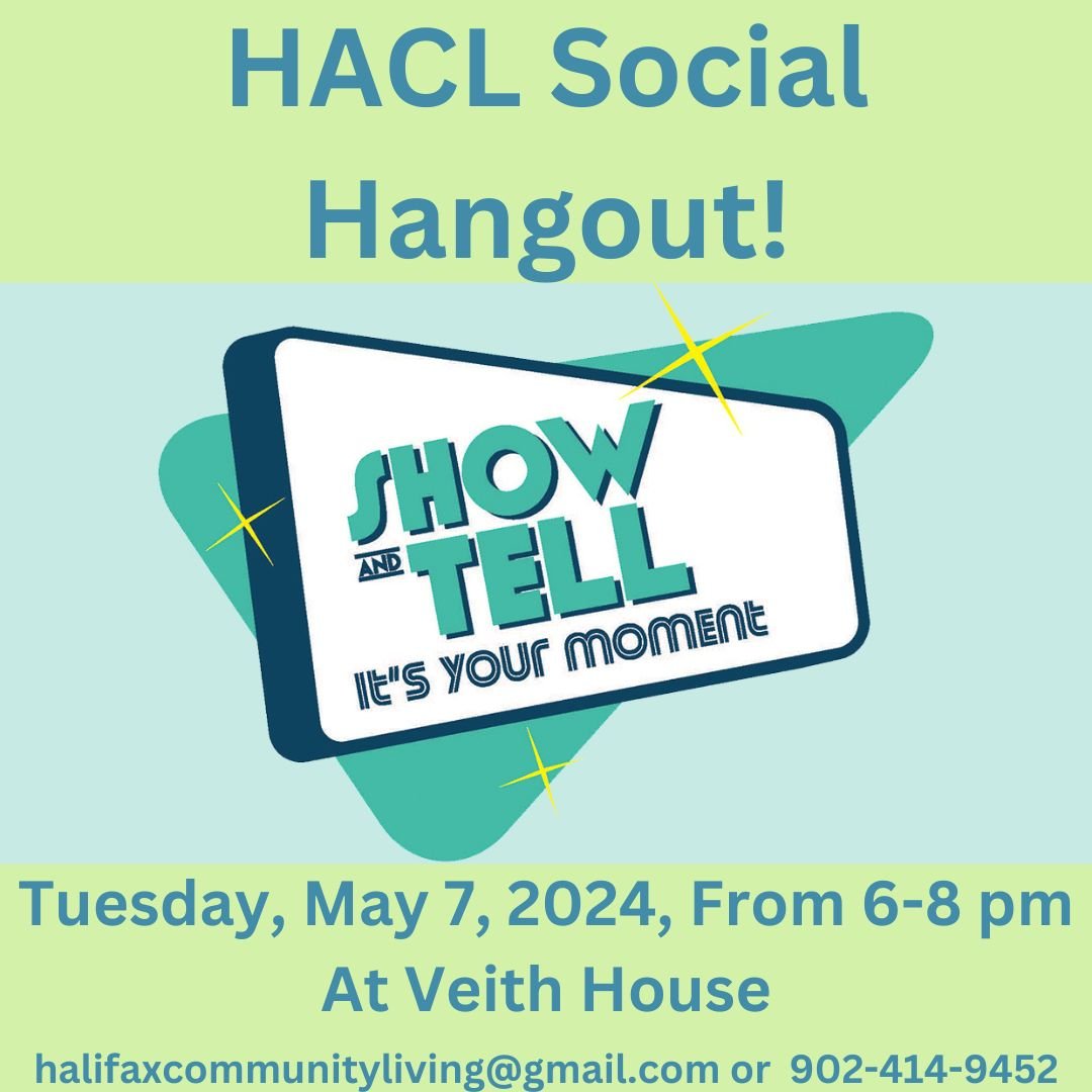 📢Attention HACL Social Hangout is Tomorrow! 📢

Join us on Tuesday, May 7th, 2024, from 6-8 pm at 3115 Veith Street for our Social Hangout. This week's program will feature show-and-tell presentations. Participants will have the opportunity to bring