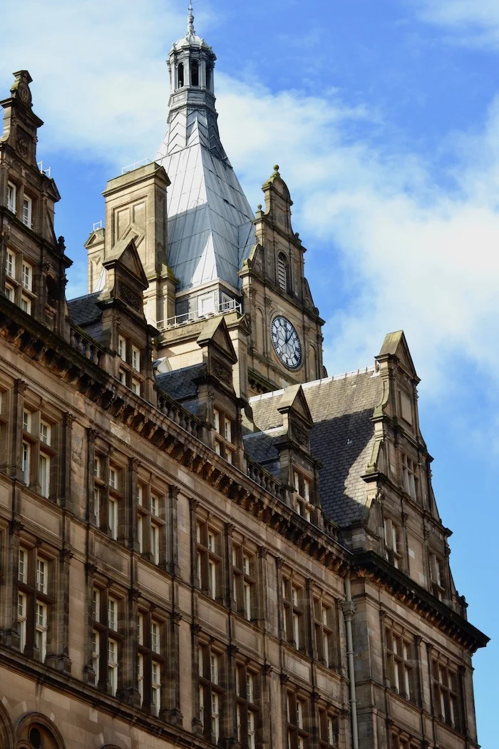 The gables of Glasgow City Chambers