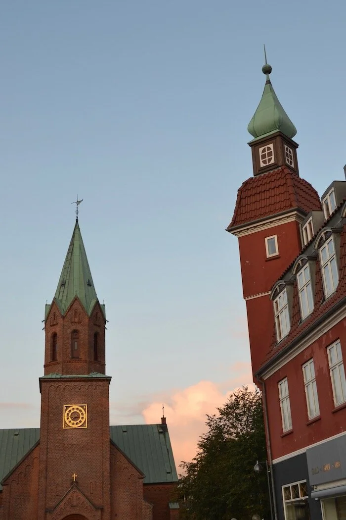 The old town and Silkeborg church