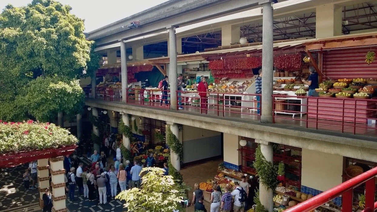 Funchal's two-tired market