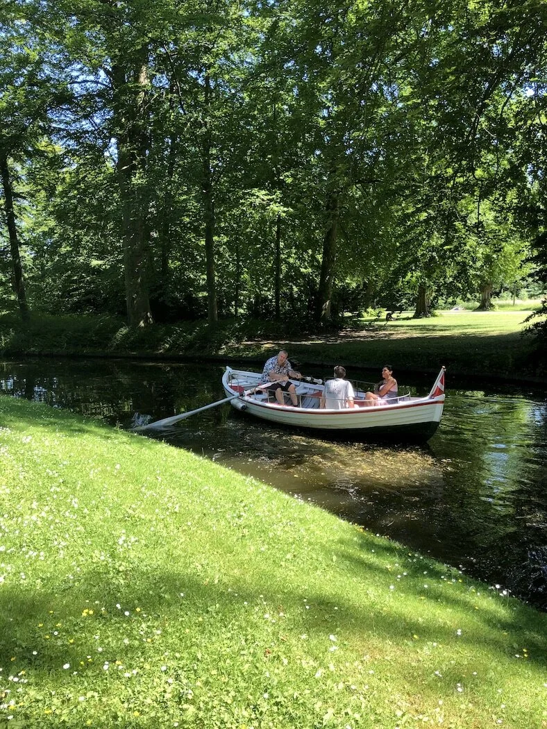 Boating in Frederiksberg Gardens