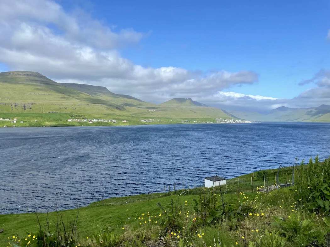 View over Skálafjørdur
