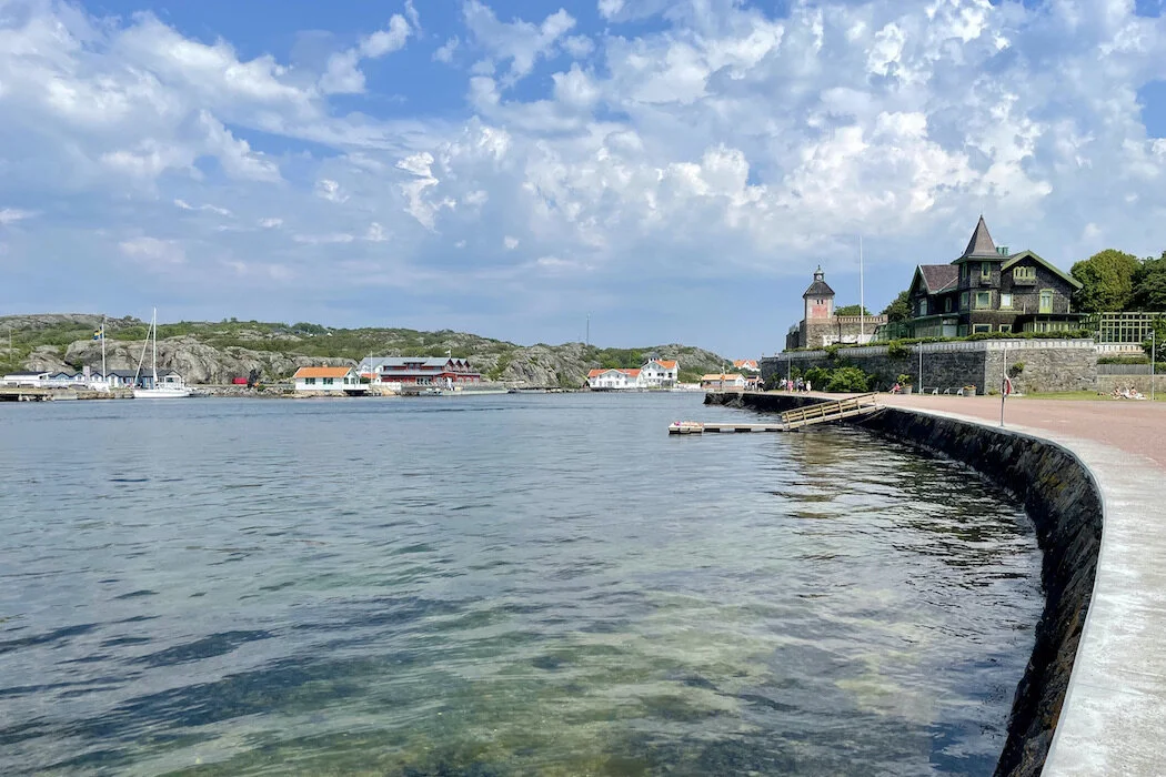 Quayside at town's edge