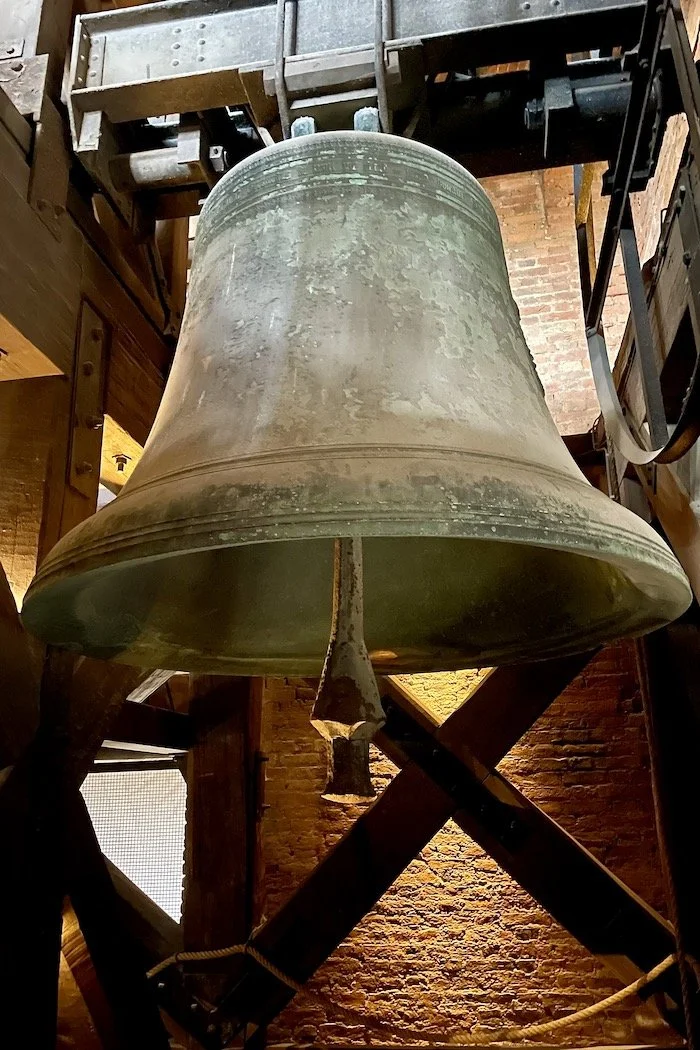 Michaël bell in the cathedral tower