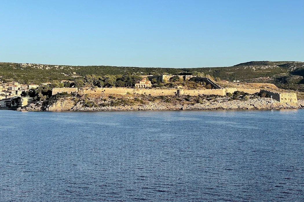 Neokastro from the sea