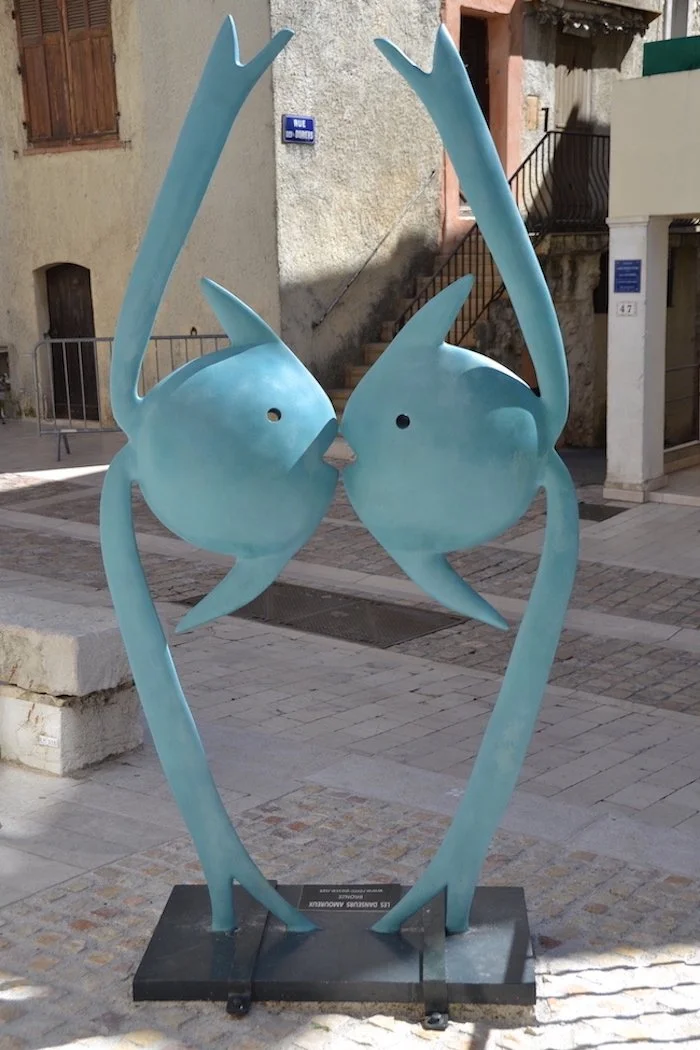 Street art in La Colle