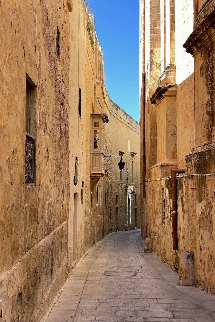 Narrow Mdina street
