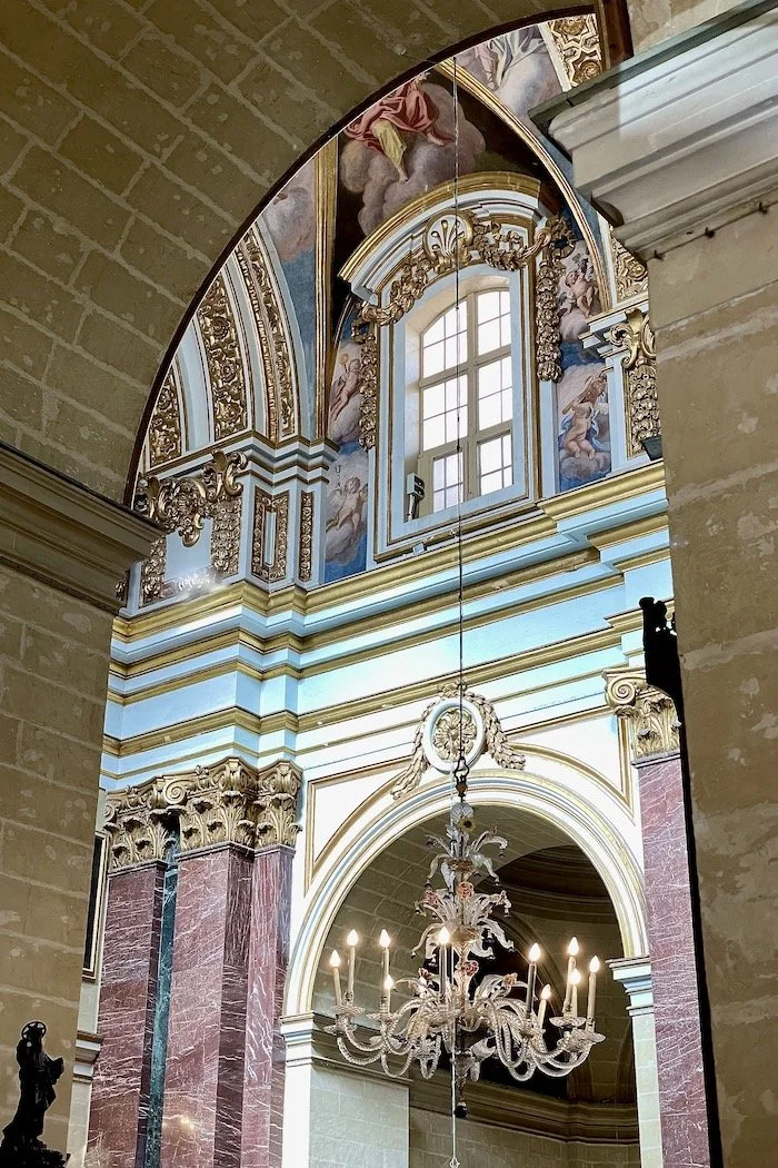 Inside St. Paul's Cathedral Mdina