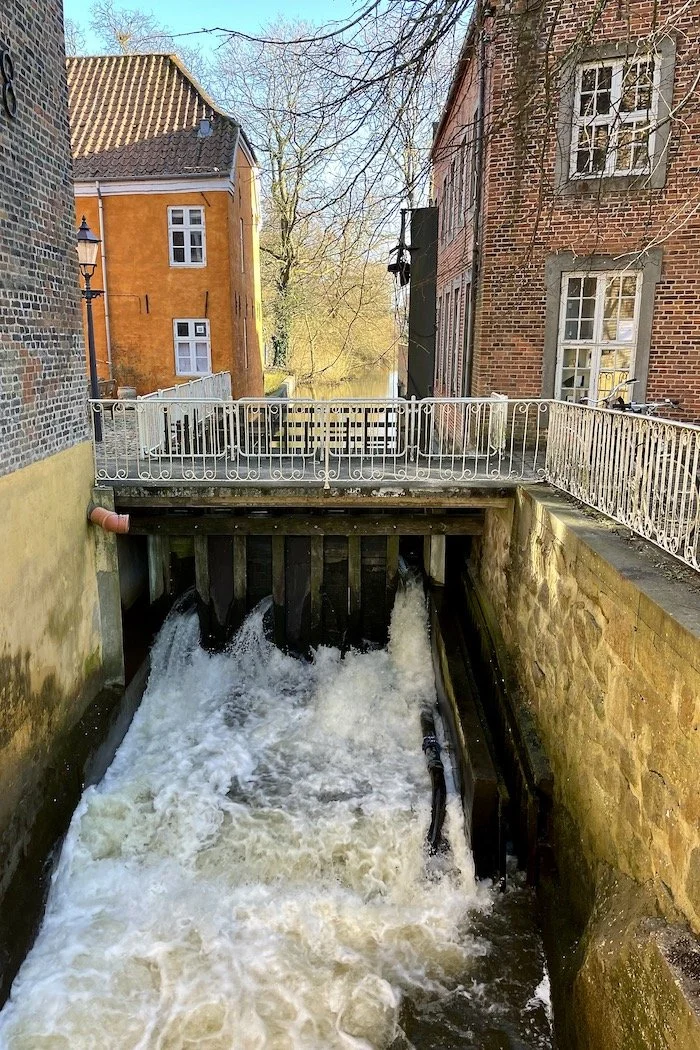 Waterworks on Ribe Stream