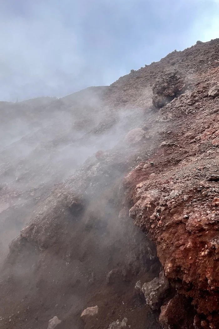 Warm steam vent
