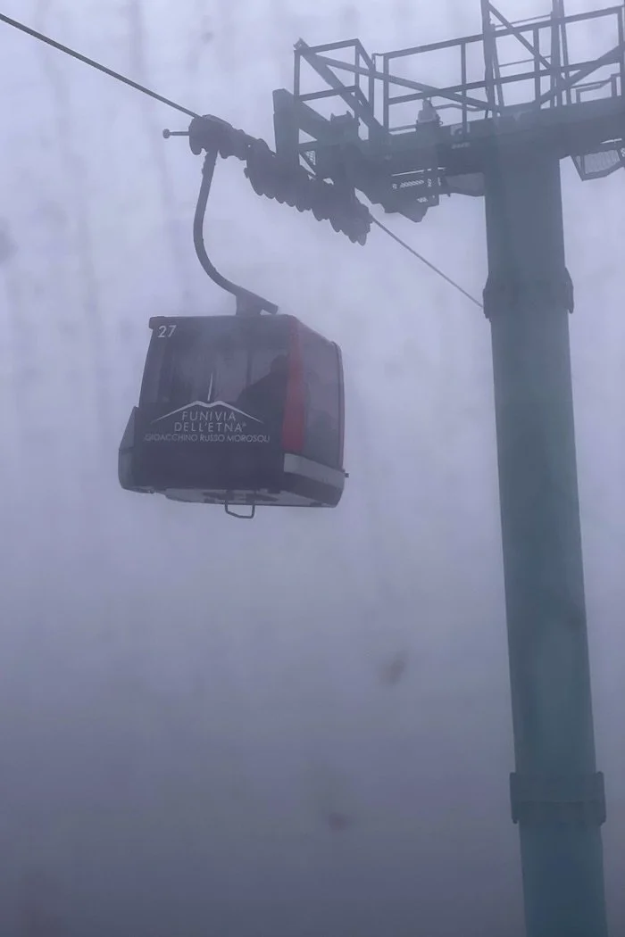 Cable car to Etna