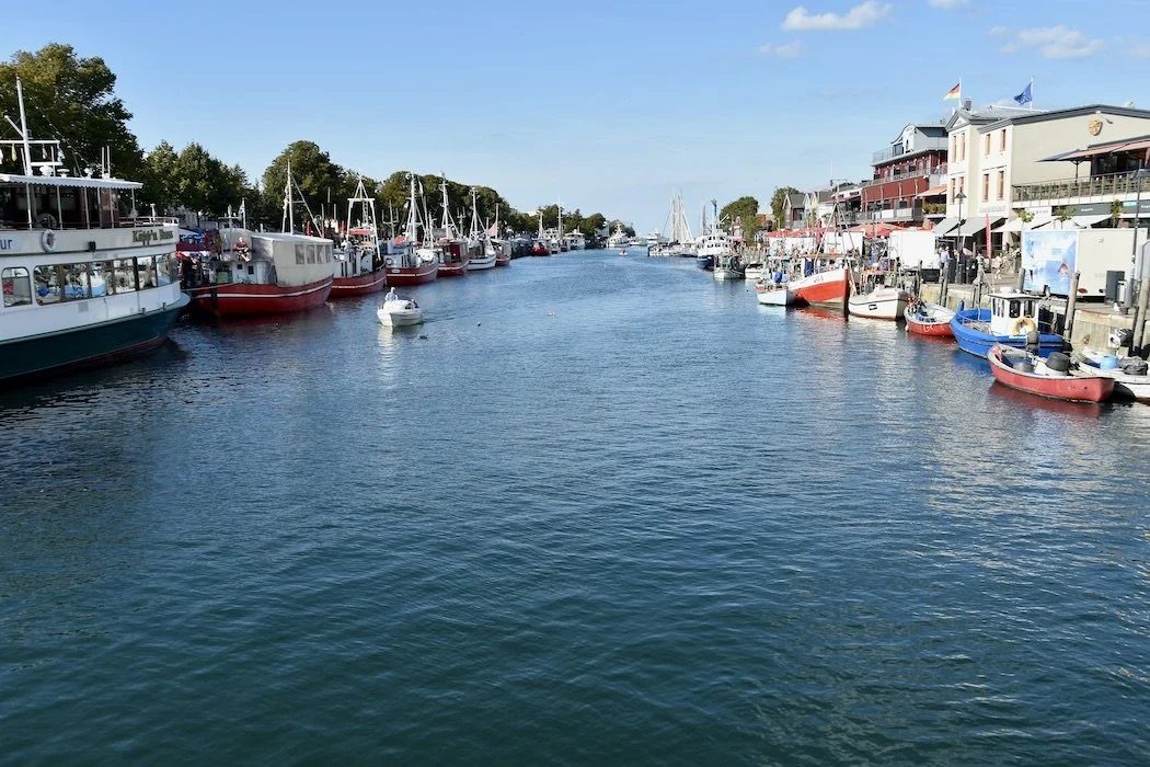 Off-season in Baltic Sea resort Warnemünde 