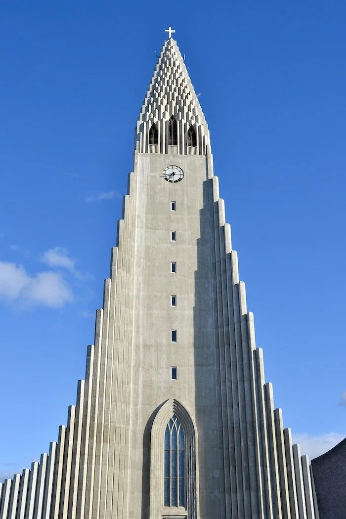 Architecture Hallgrims Church Reykjavik Iceland