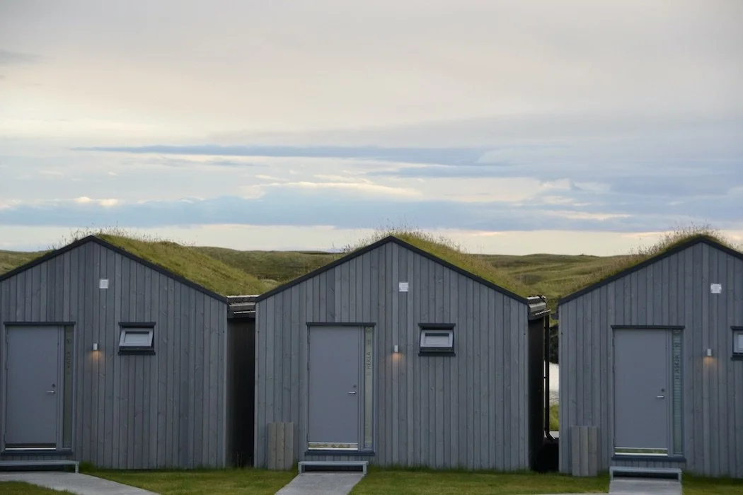 Architecture Grass-roofed homes South Iceland