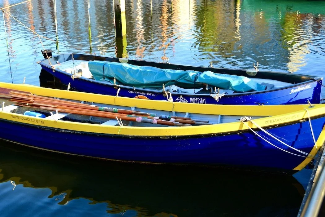 Boats fishing boats Harlingen Netherlands