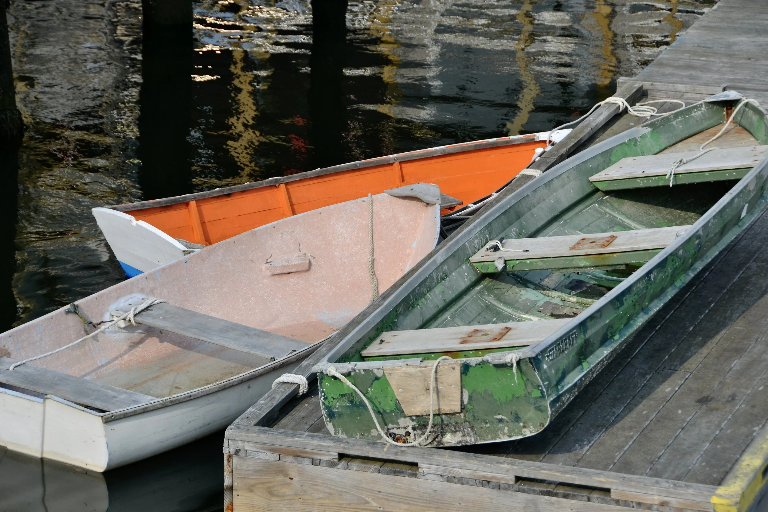 Boats rowboats Kennebunkport Maine