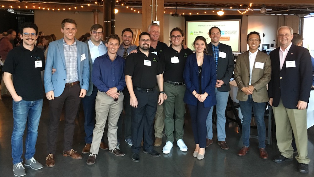 Members of last year’s 2018 Cohort of the Cascadia CleanTech Accelerator, which is co-hosted by VertueLab and CleanTech Alliance