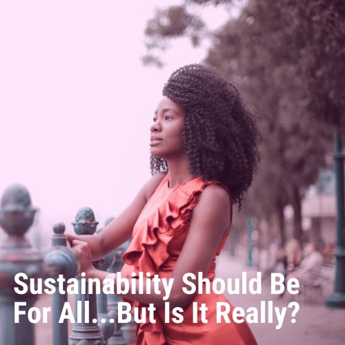 Sustainability Should Be For All...But Is It Really?