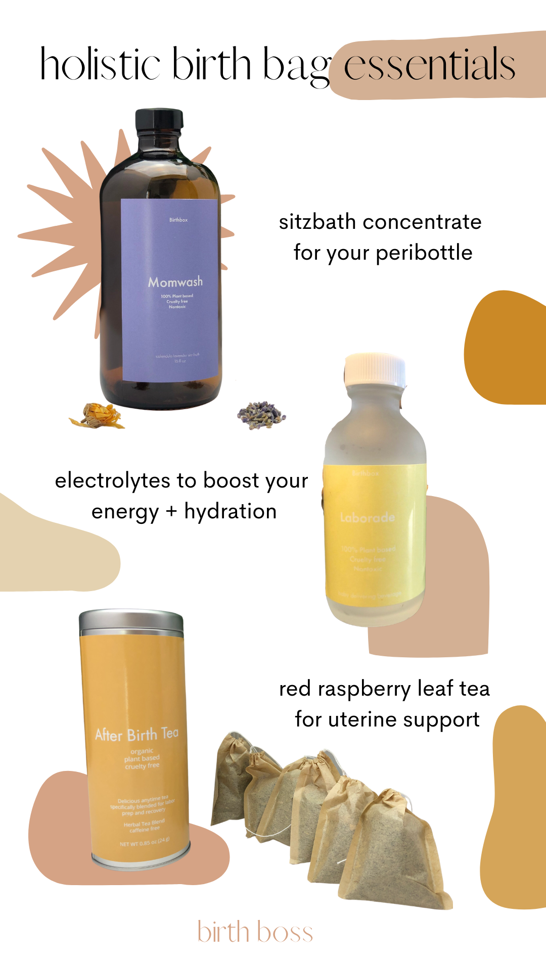 essentials for after birth