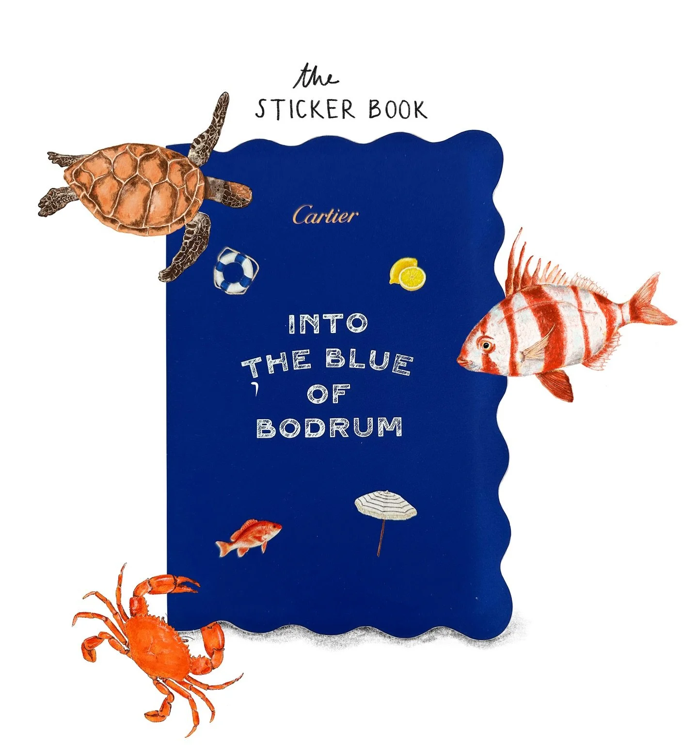 I recently received some of the printed materials from my 2025 @Cartier project! 

It is so wonderful to see the illustrations come alive with these pieces. The activity book with the stickers is my favorite, but they all are really beautifully desig