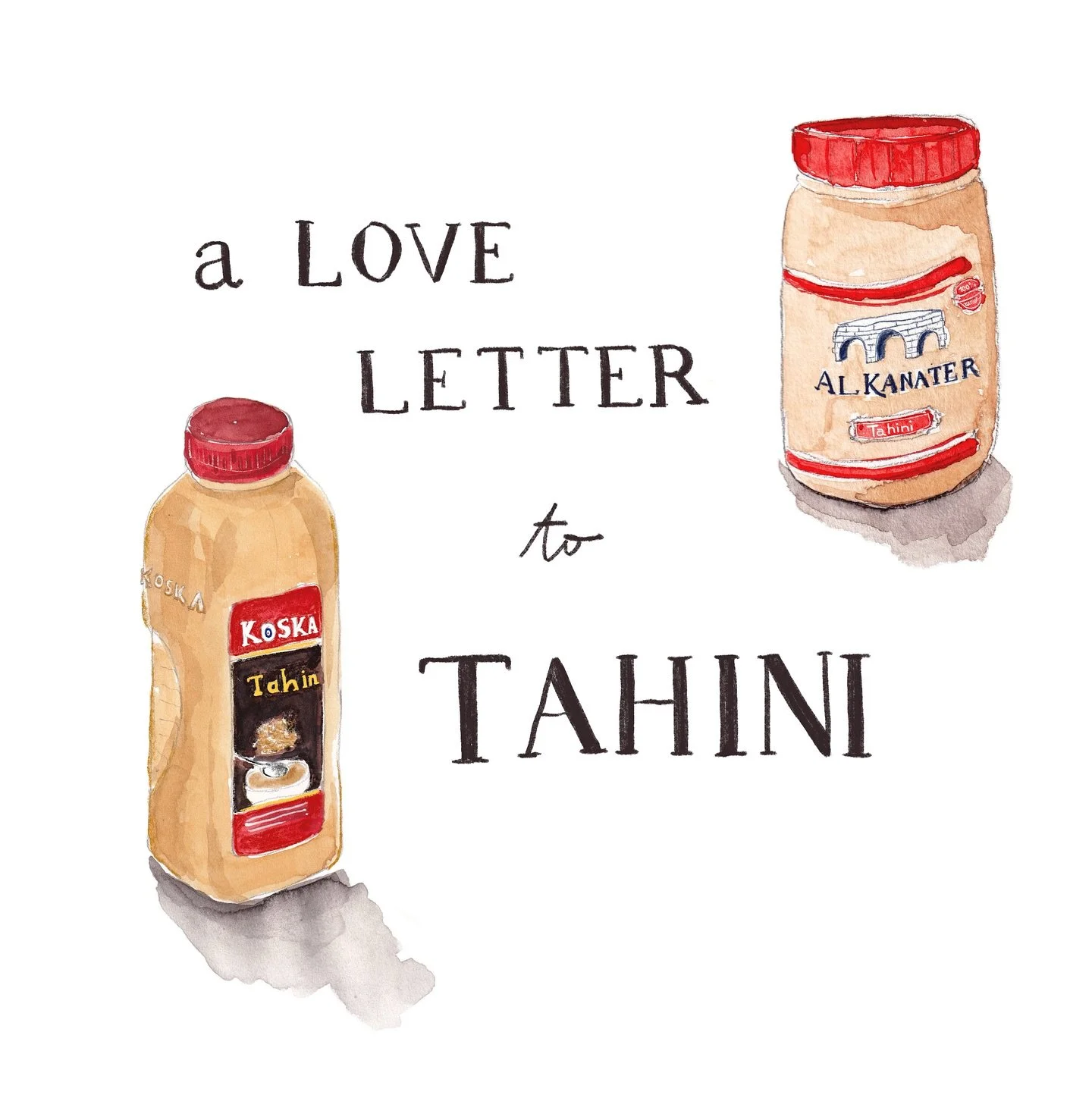 My tahini story. A big thank you to my niece @graciegoalie for helping me locate my current favorite tahini online!! I was lost without it.