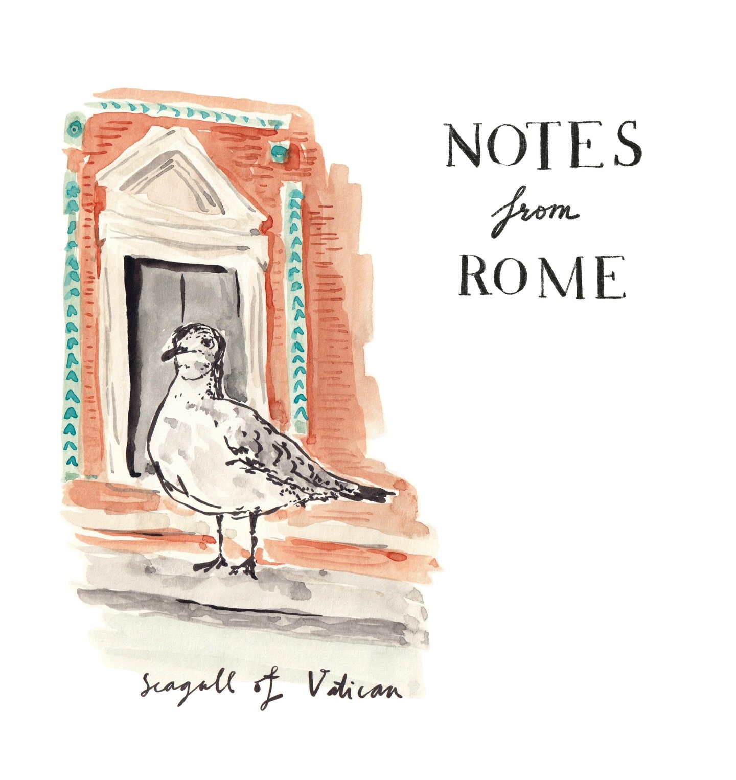 Travel is inspiration, for every sense. 

Here are a few memories from Rome that tickled my senses🍁

1. I had to draw the seagull of Vatican
2. Overcast fall day over Tiber River
3. Pensive walk by the Colosseum
4. Many, many bricks of the Pantheon
