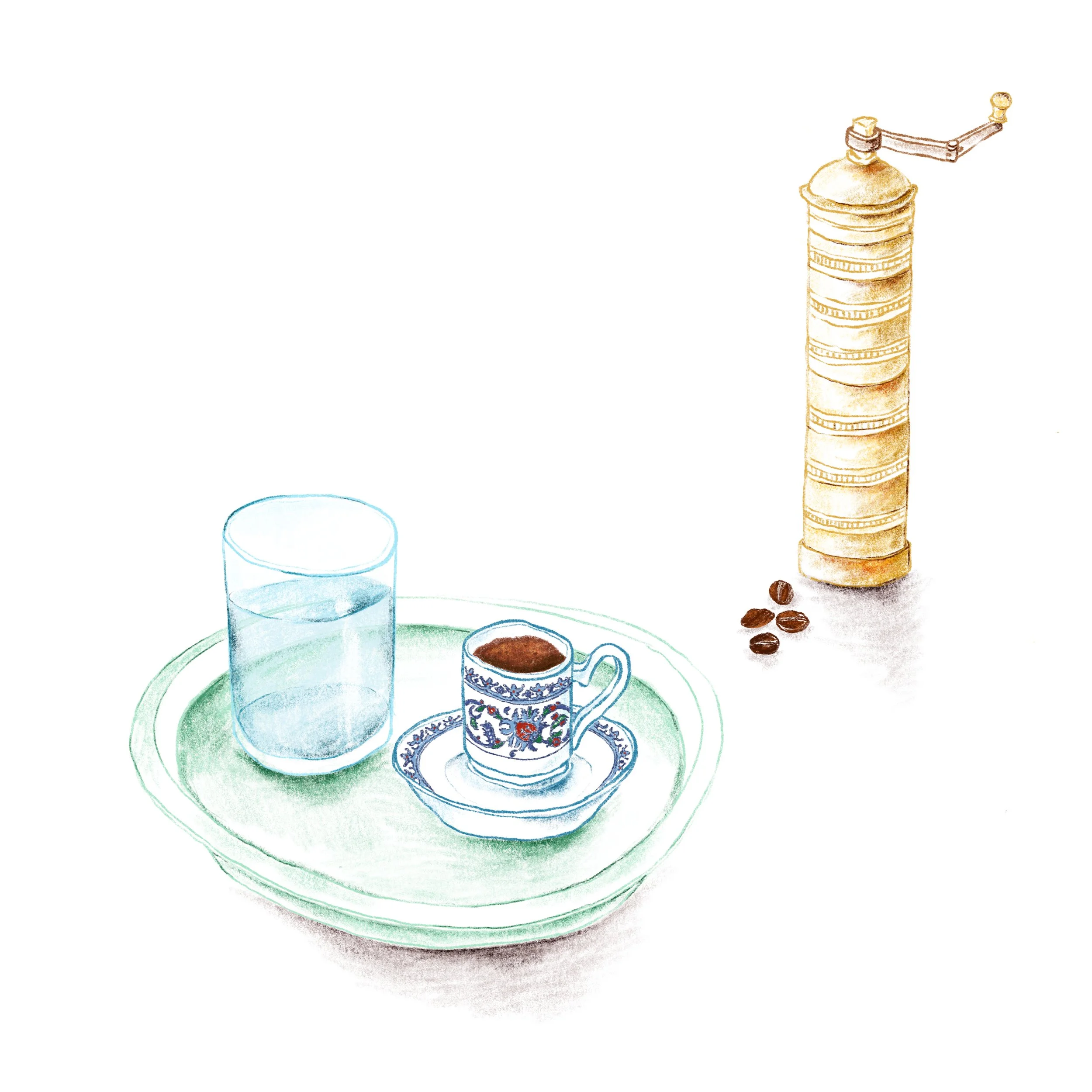 Turkish Coffee and Grinder.jpg