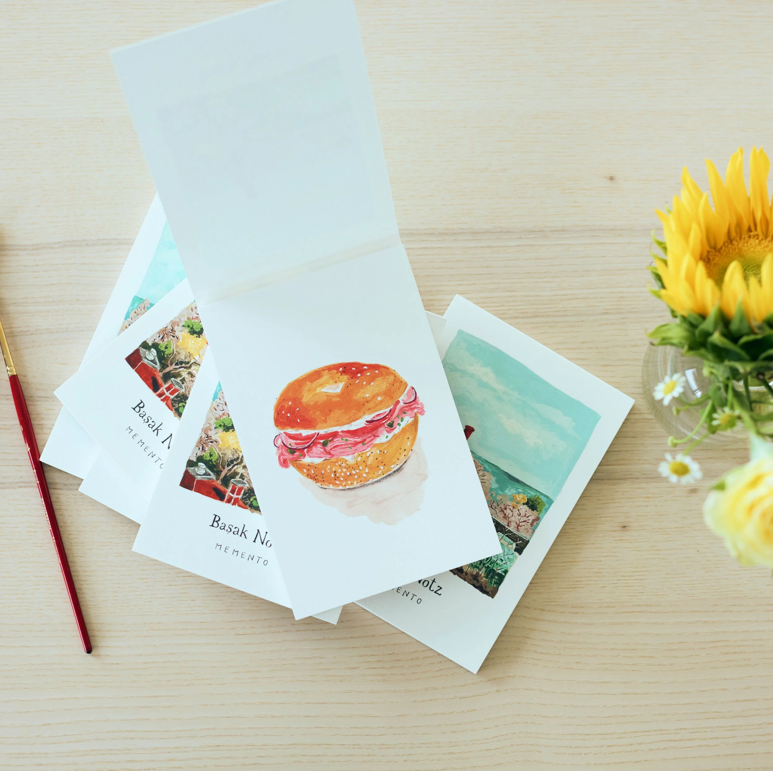 Memento Postcard Notepad