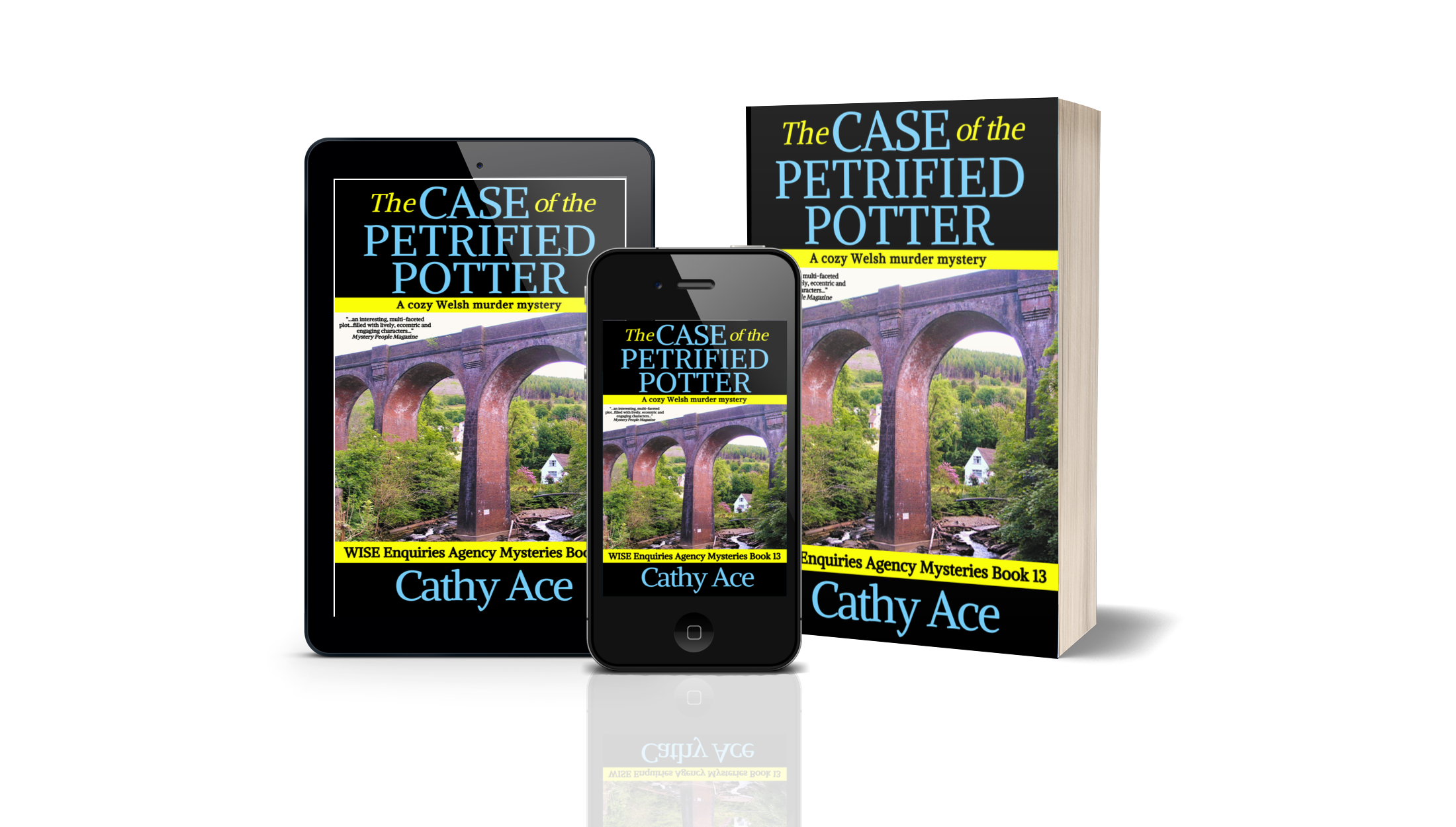 Publication of The Case of the Petrified Potter (WISE Enquiries Agency Mysteries Book 13)