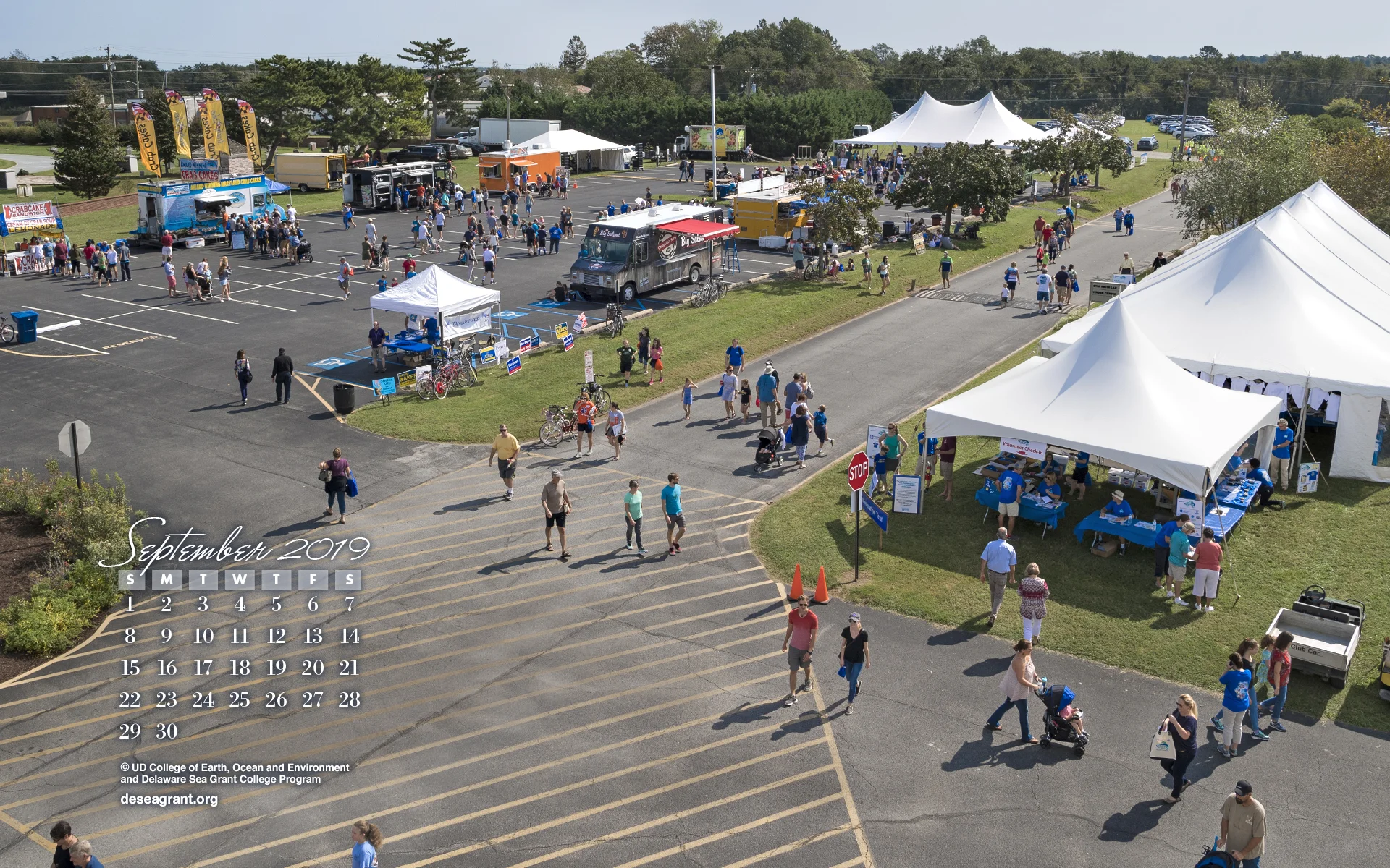 Overhead view of Coast Day