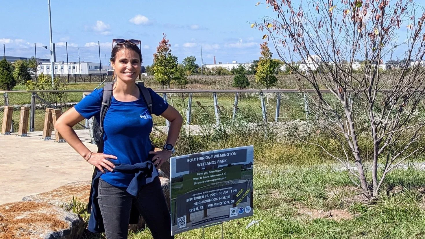 Delaware Sea Grant welcomes new Urban Watershed Specialist