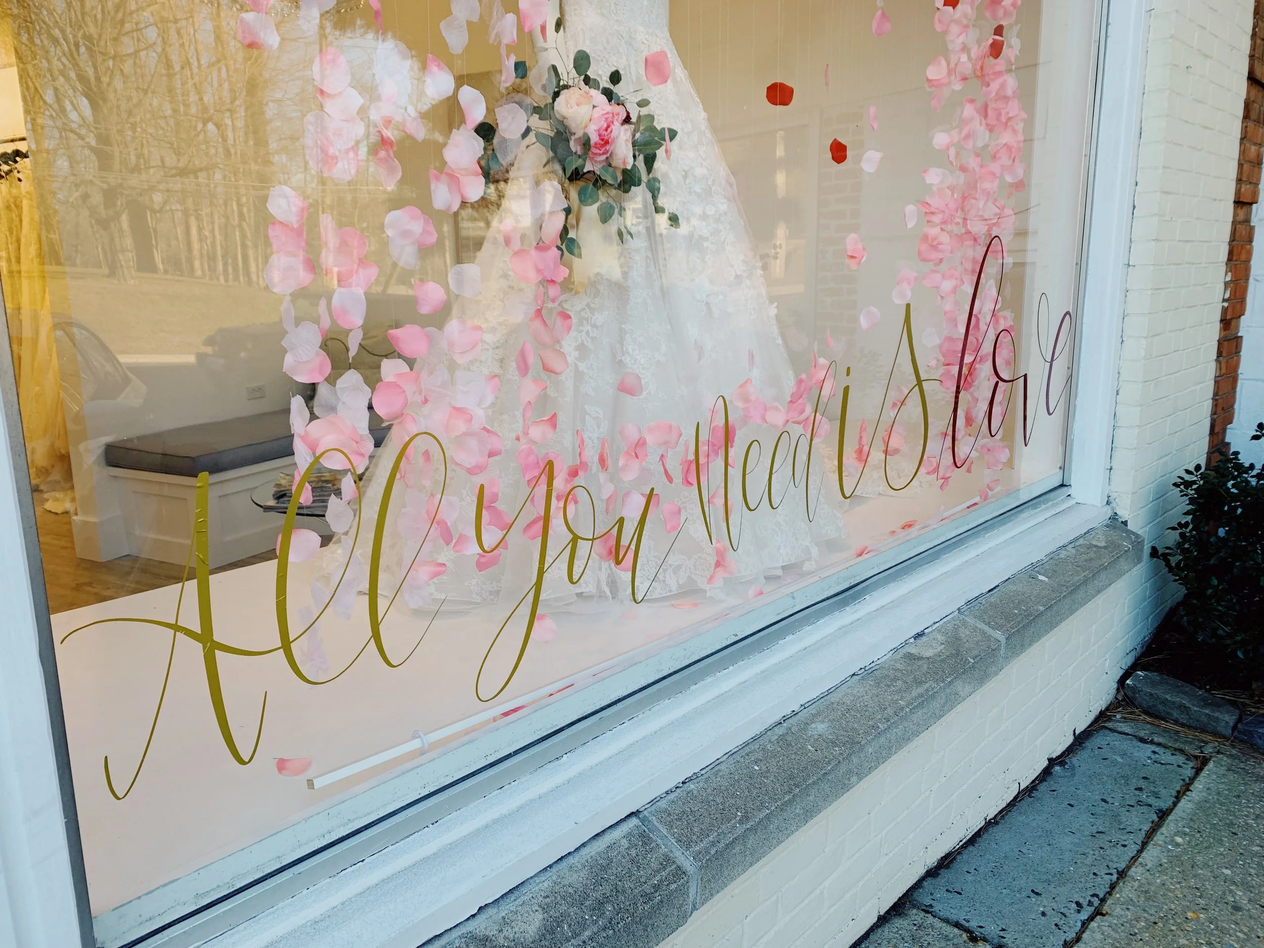 The Plumed Serpent Valentines Day Window Display