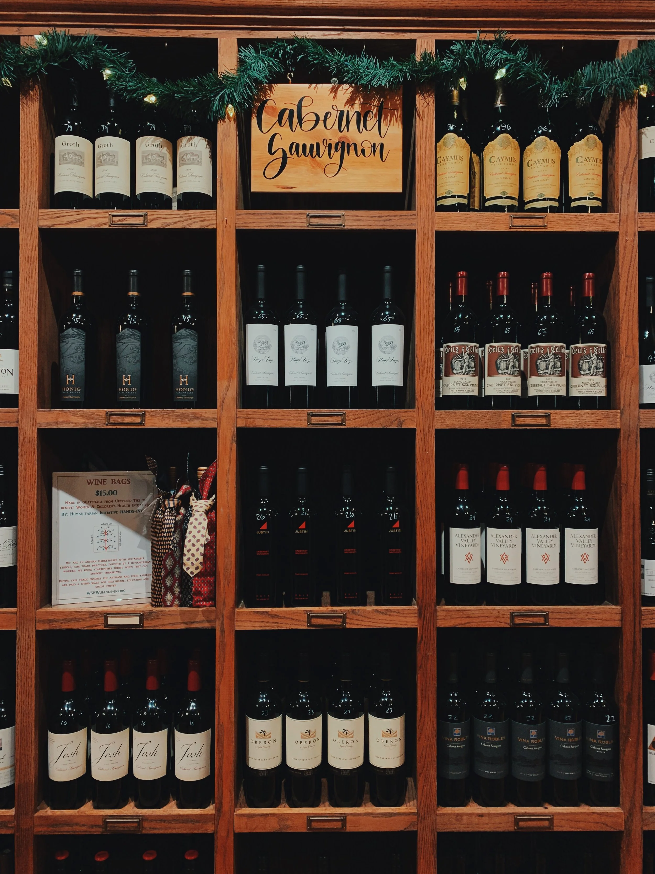 Old Greenwich Wine Merchants Wine Displays