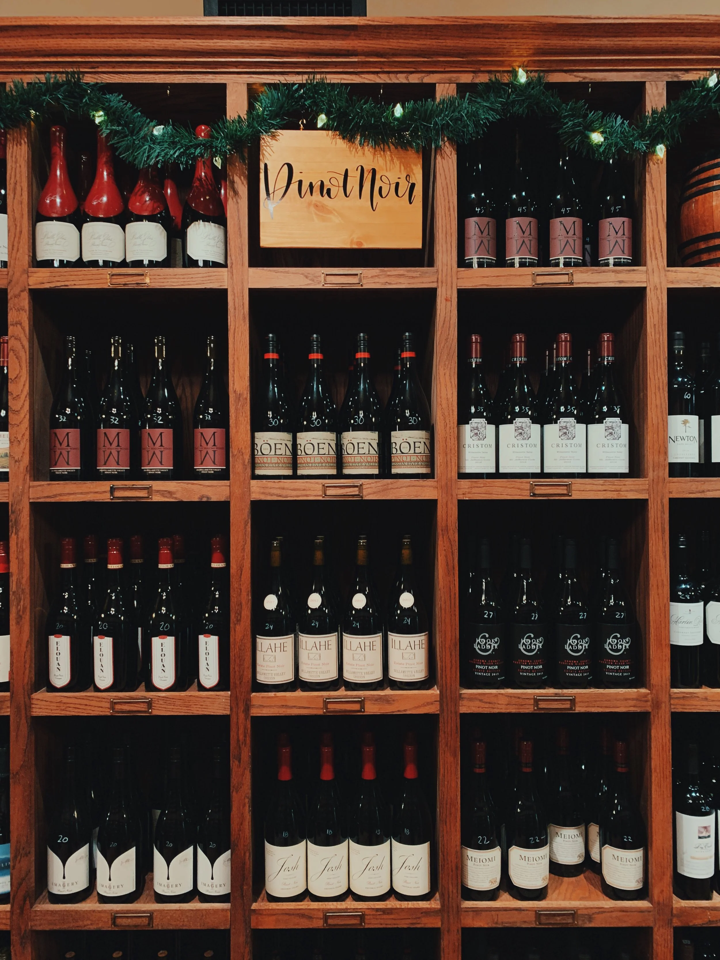 Old Greenwich Wine Merchants Wine Displays