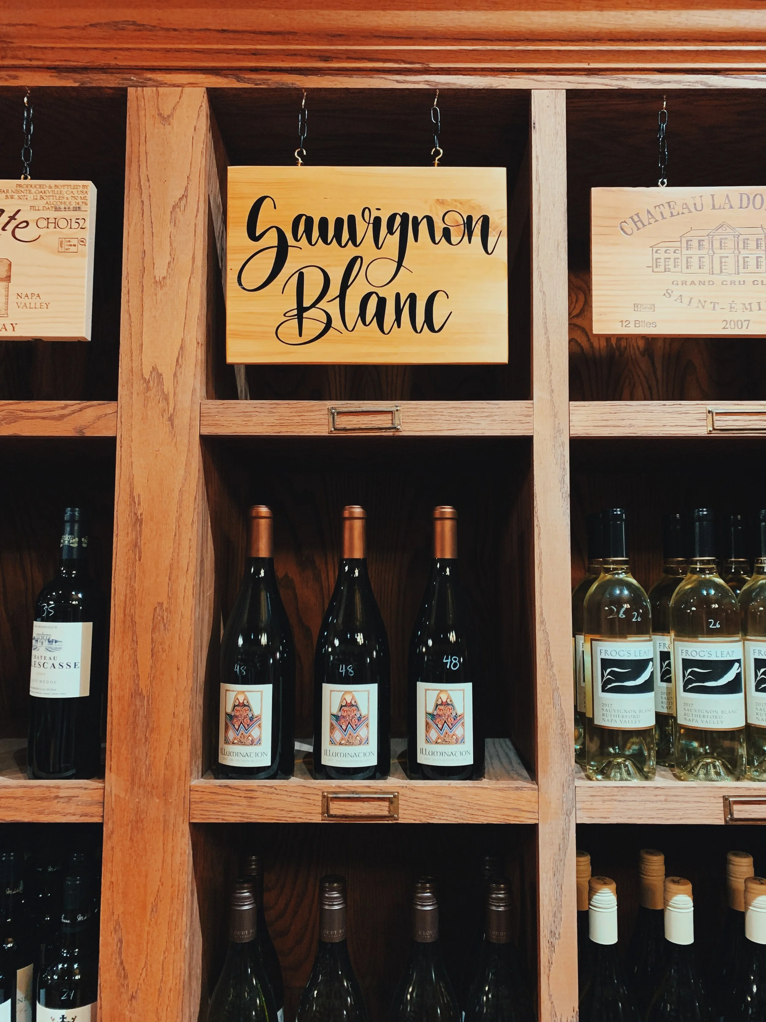 Old Greenwich Wine Merchants Wine Displays