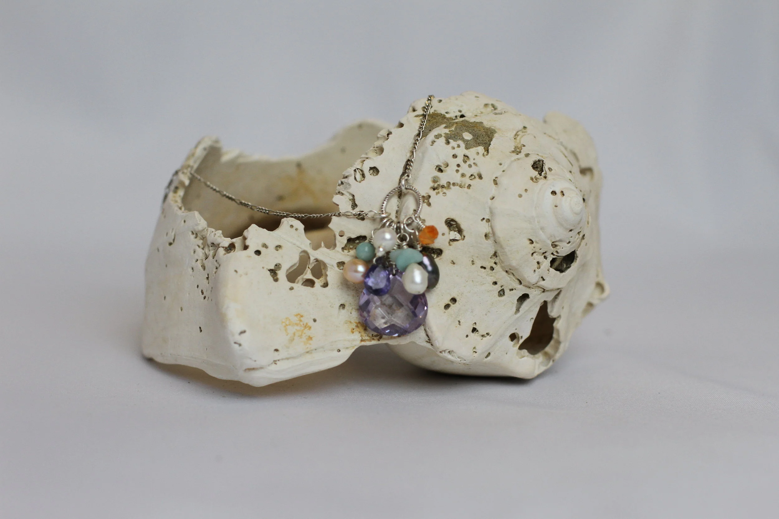 MULTIGEM STONE NECKLACE