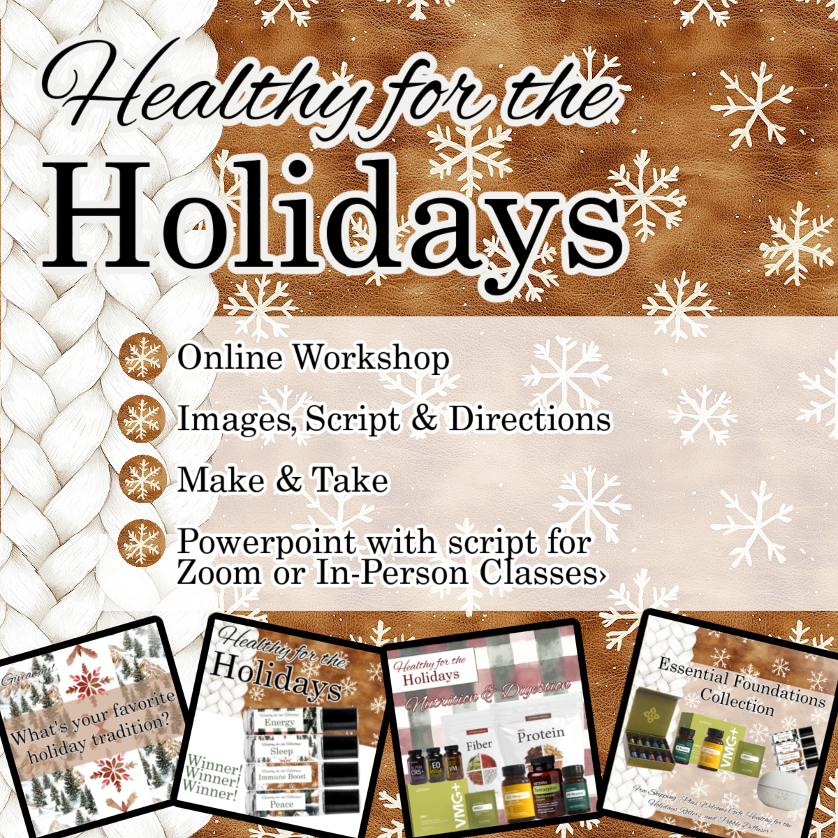 Healthy for the Holidays Workshop 2025 Edit!