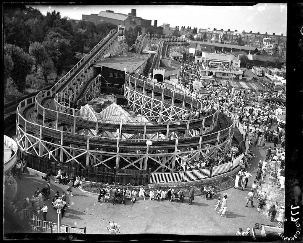 Scenic Railway at Dreamland, Margate.