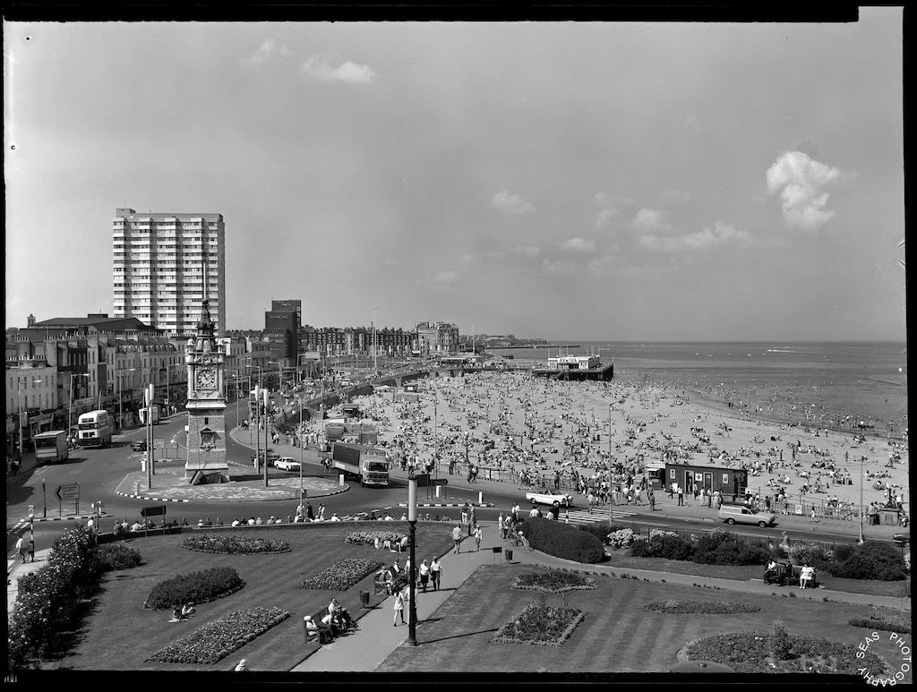 Margate Marine Gardens and Main Sands.