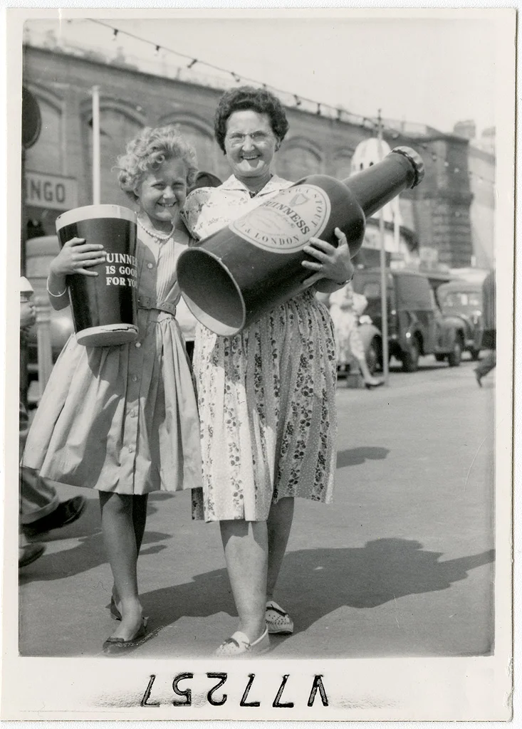 Ann and Ada Wood on holiday from Plymouth at Ramsgate 1962. ©Juliette Baker