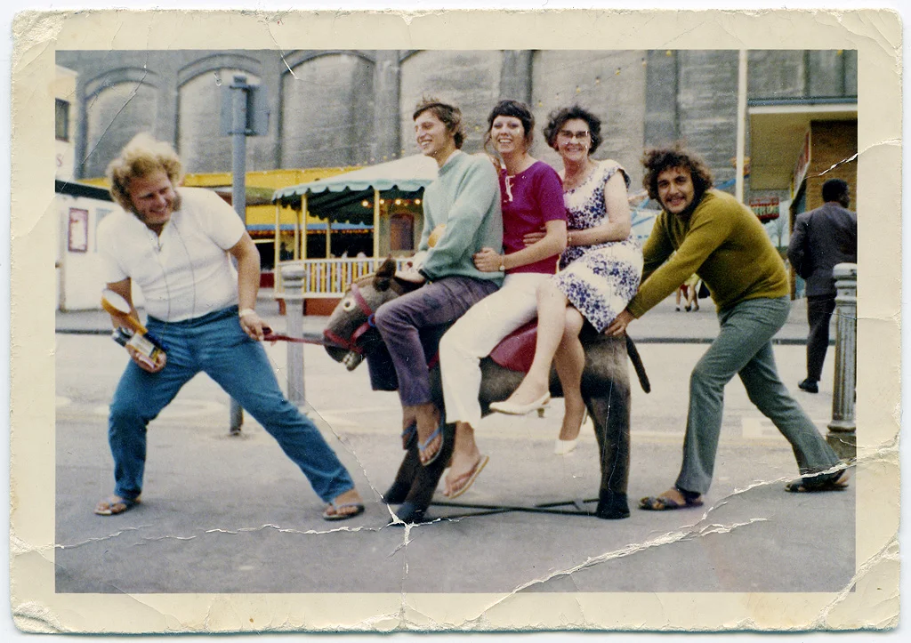 John Challenor (left). Taken in Ramsgate near Pleasurama. ©John Challenor