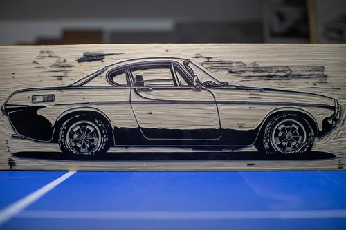Volvo P1800 — Block Prints 