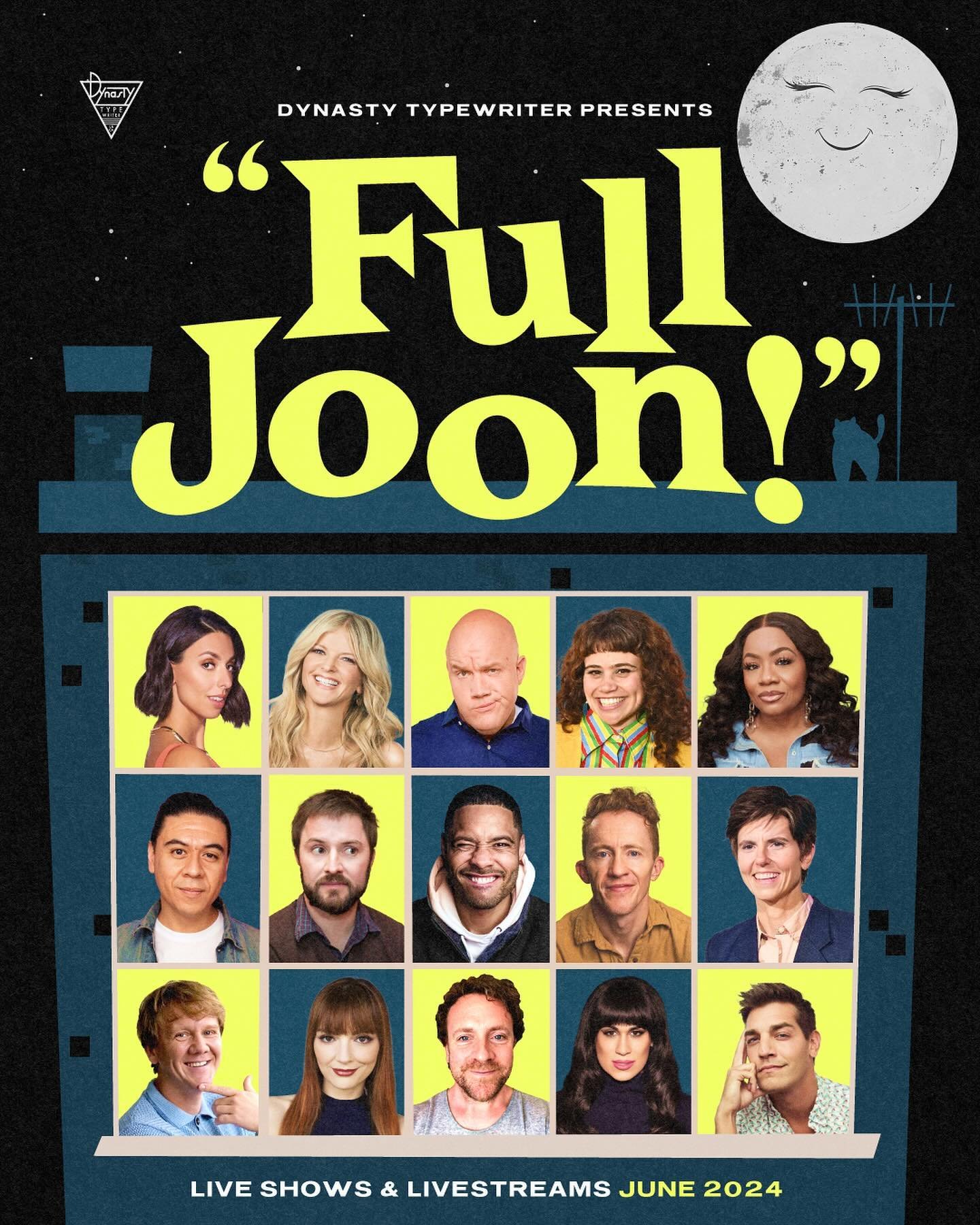 🌕 🍿  FULL JOON! 🍿 🌕  a month overflowing with programming over here at your favorite popcorn theater! Improv, stand-up, screenings, variety, podcasts, witchin&rsquo; and MORE! 🌈