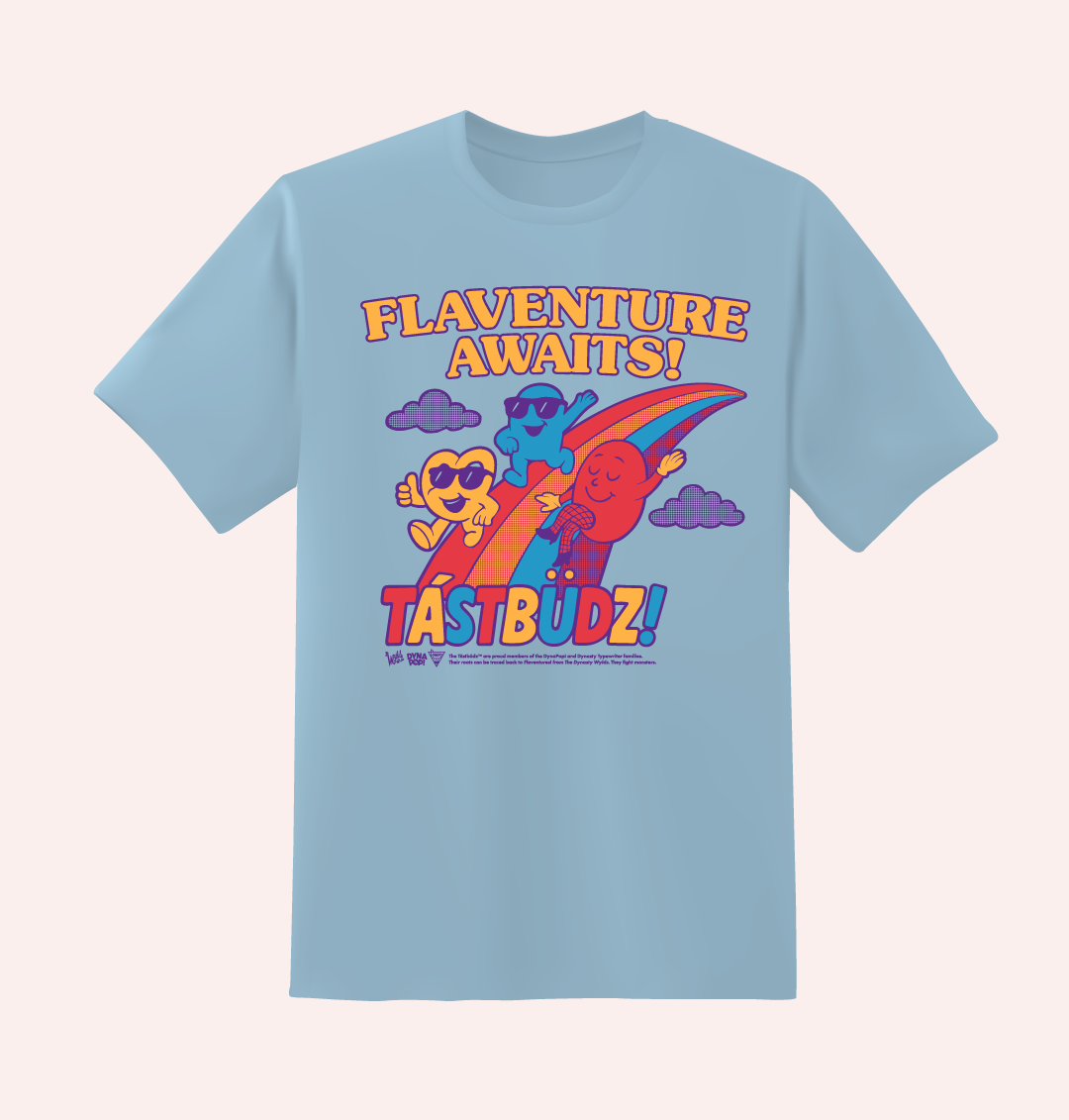 THE TÁSTBÜDZ™ “FLAVENTURE AWAITS!” TEE