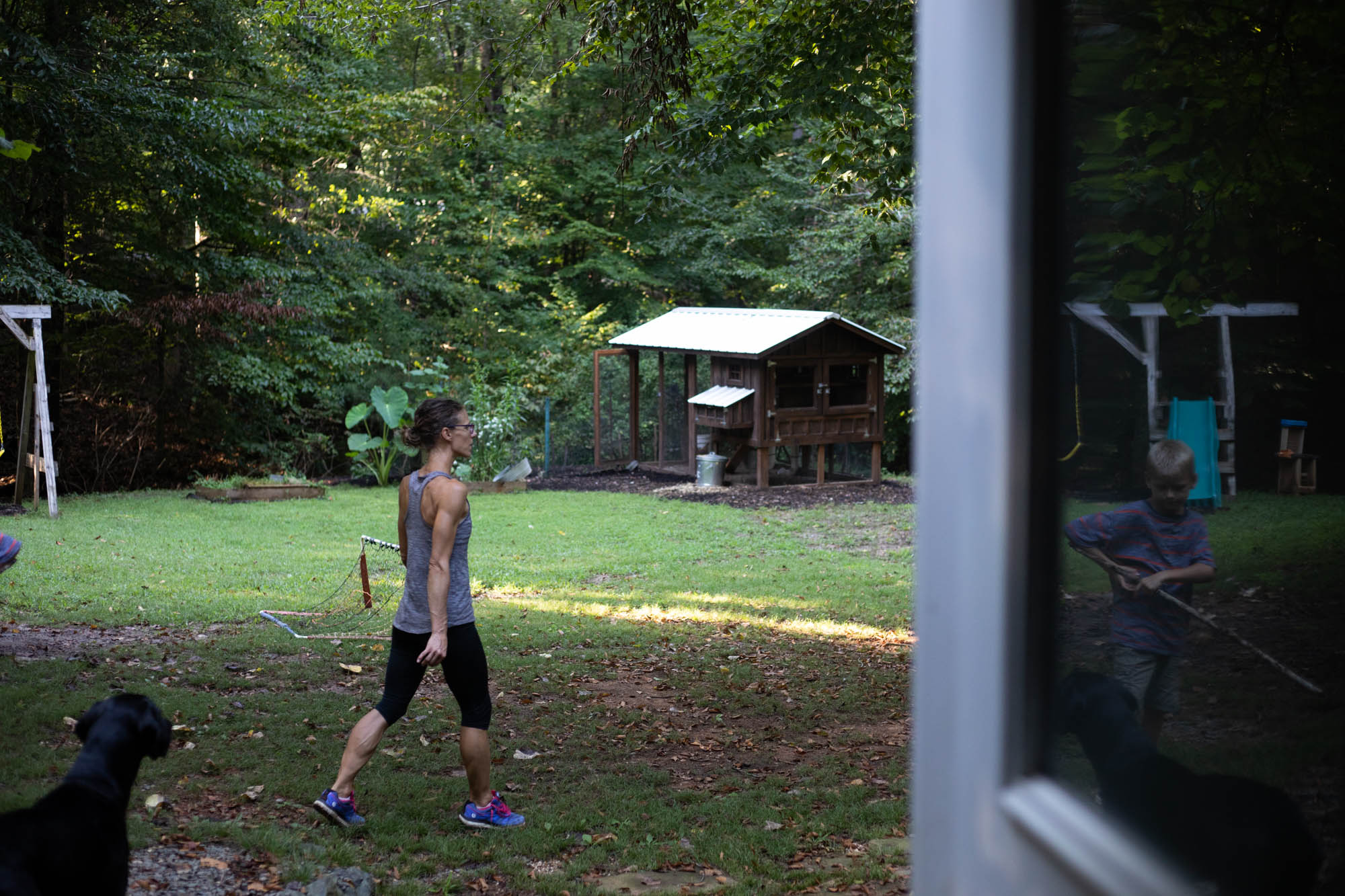 Melissa Tenant began homeschooling her three boys a year ago when her oldest son, Brice, was having difficulties at school. "I have learned more about who they are as different individuals," she said. "Not that I thought they were alike, but the dep