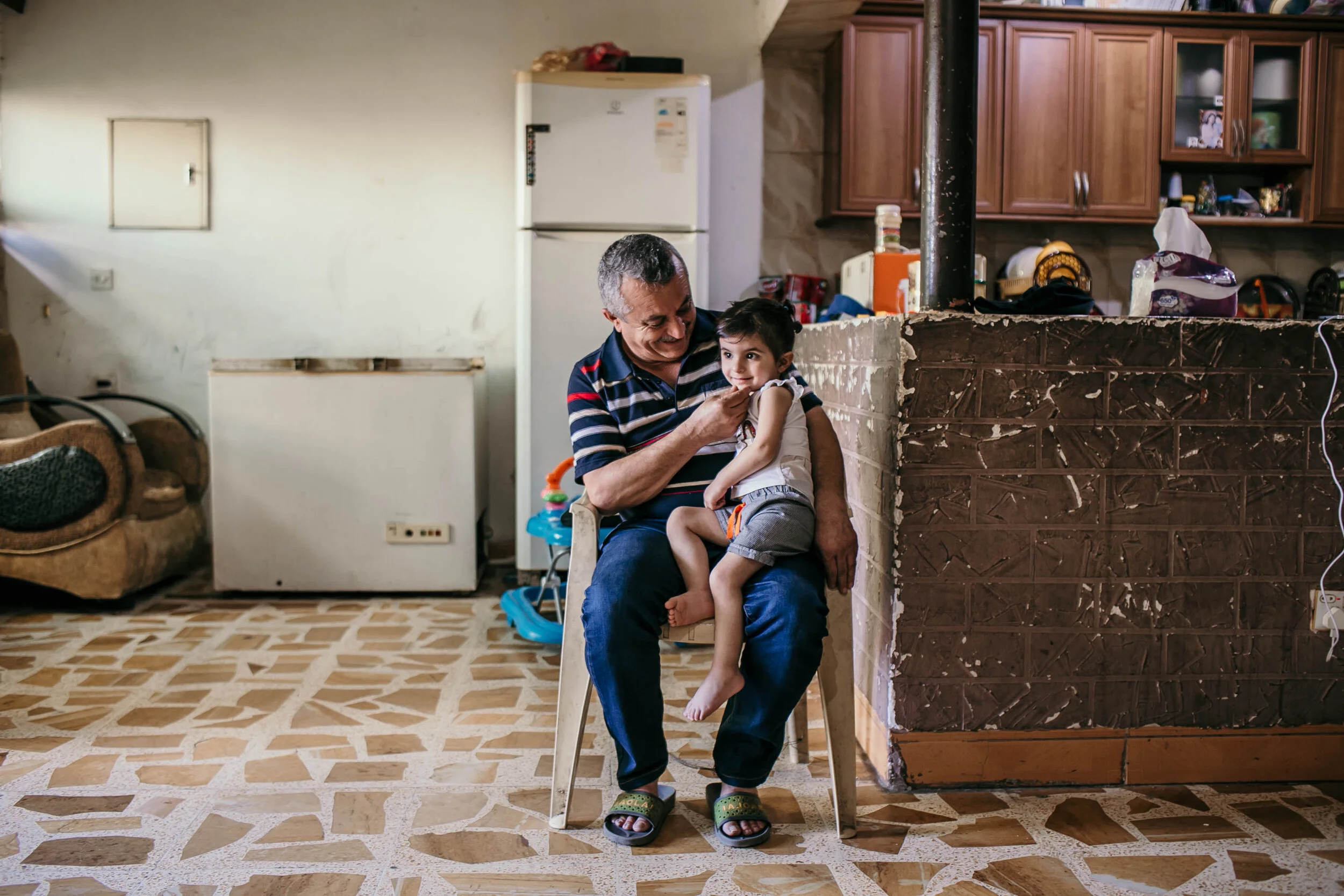  MRDS food distribution in Ankawa. 