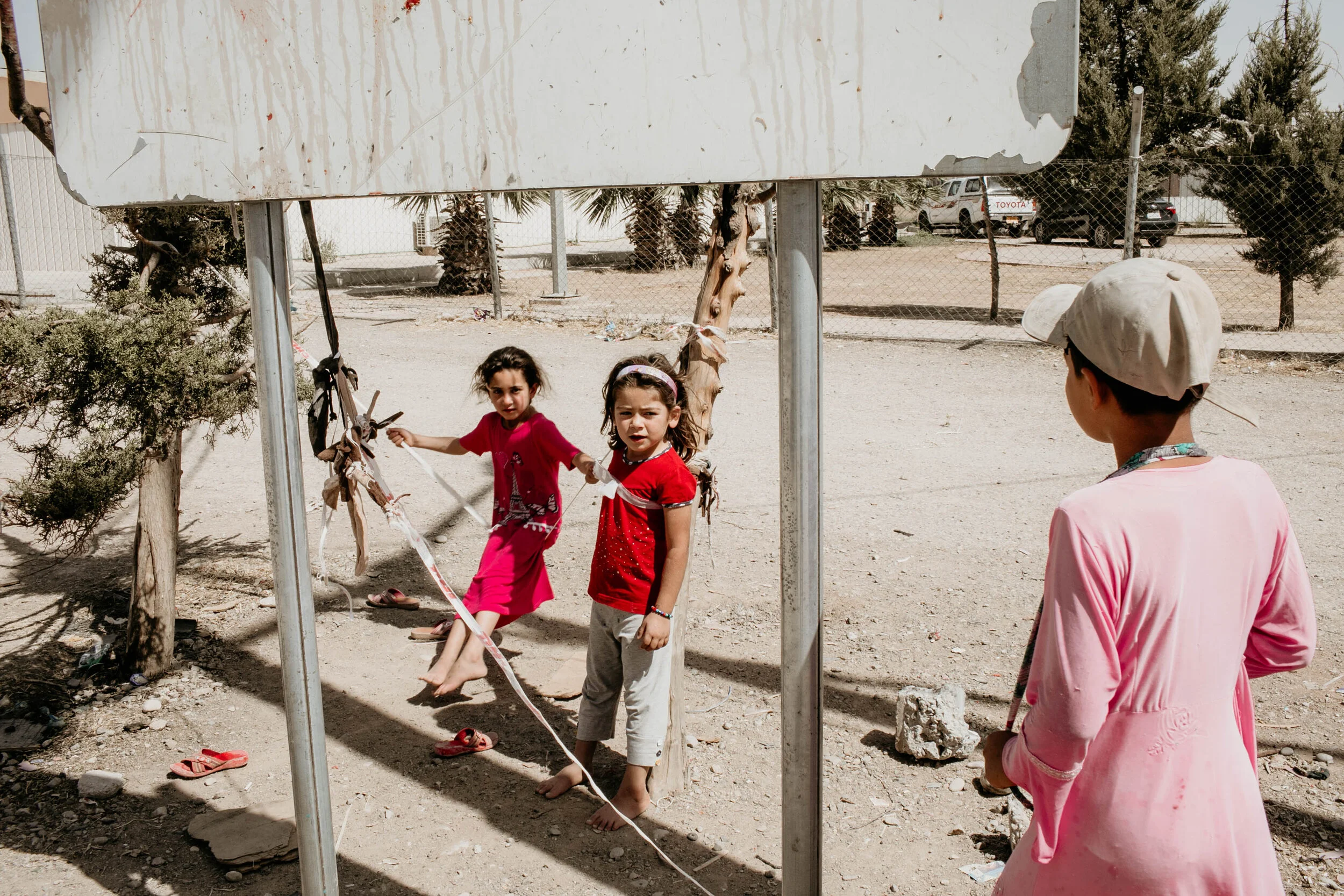  MRDS working in the camps. 