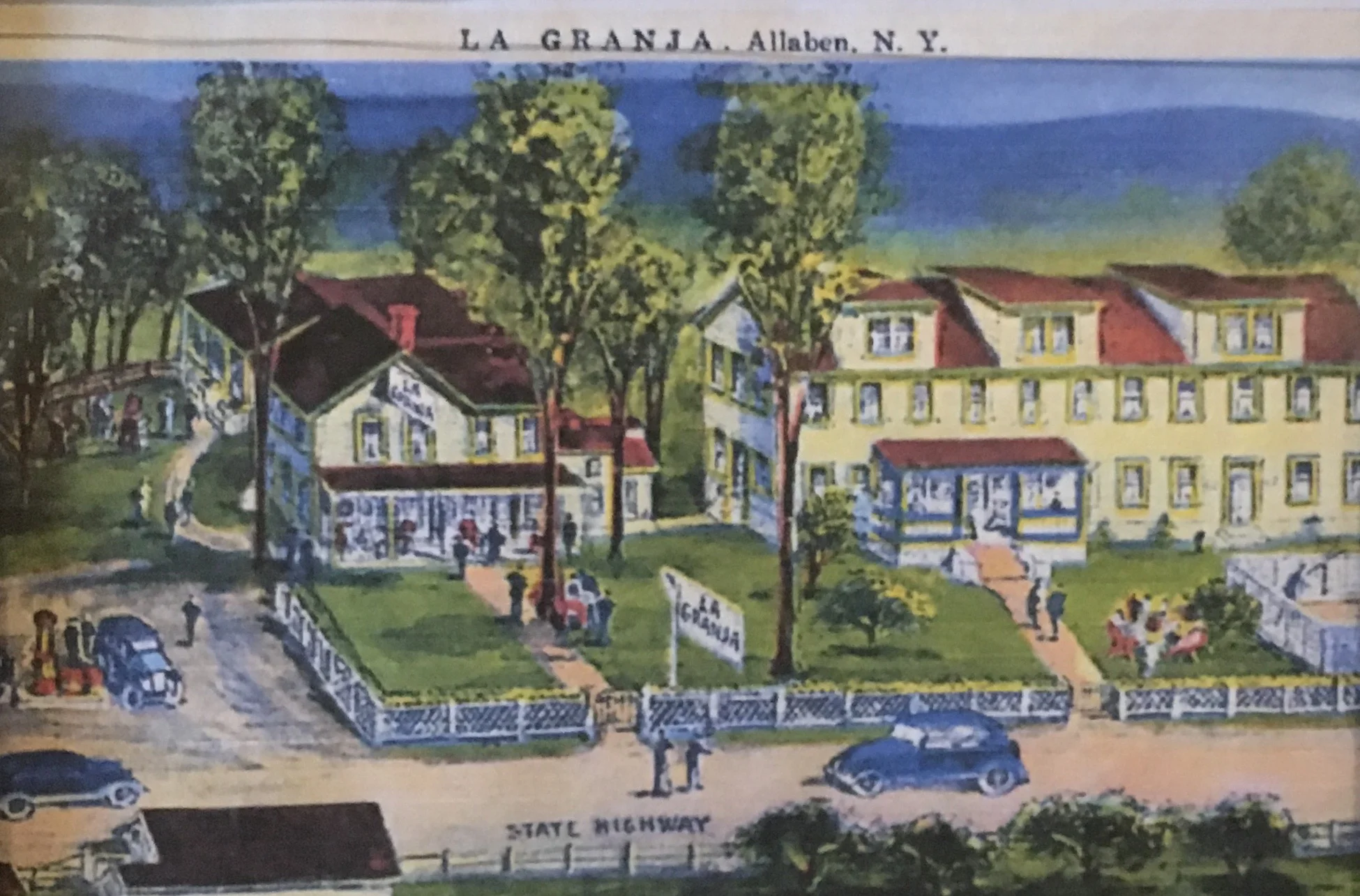 Our first branch in the Catskills, NY was formerly "La Granja," was a farm turned restaurant and inn in the 1920's by Spanish immigrants.